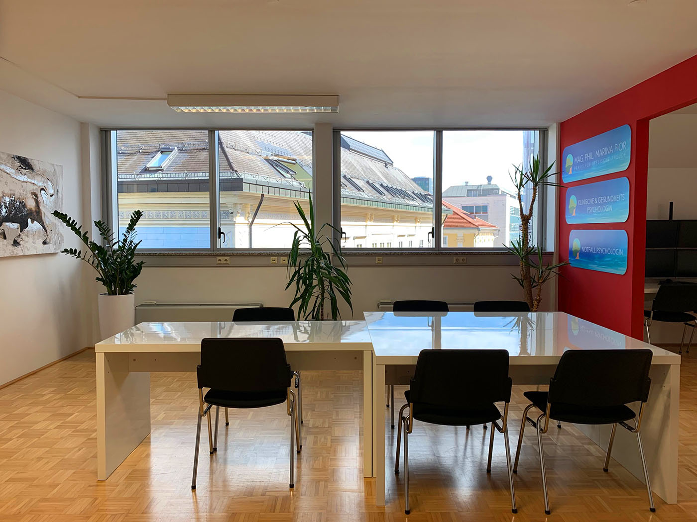 Psychologin Klagenfurt | Praxis Besprechungszimmer
